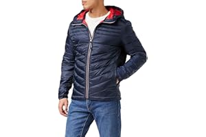 JACK & JONES Jjehero Puffer Hood Sn Chaqueta para Hombre