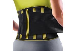 SZCLIMAX Fascia Lombare Posturale, Regolazione della Fascia Schiena per Uomini e Donne, Posturale Cintura Lombare Utilizzare per Sport,L