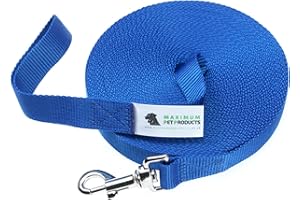 Maximum Pet Products Blue dog training lead 30ft/9m