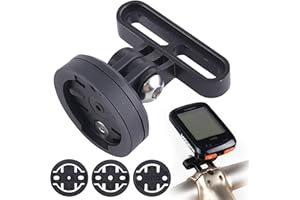 DLENP Universell Fahrrad Fahrradcomputer Halterung Vorbau,Fahrradhalterung Computer für Garmin Wahoo Bryton Rider Stages Dash Hammerhead Karoo Road Mountian Verstellbare Lenkerhalterung