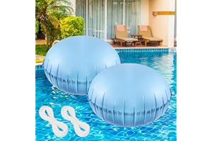 HUIKUANGEU Poolkissen Winter,Pool Luftkissen Winter Zubehör,Winter Schluss Luftkissen,Winterkissen Luftpolster,Luftkissen Pool Winter,für Winterfeste Poolabdeckung Aufstellpools Aufblasbares Kissen