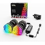 Twinkly Strings - Luci di Natale Smart con 600 LED RGB - Decorazioni Natalizie per Interni ed Esterni - Illuminazione Control