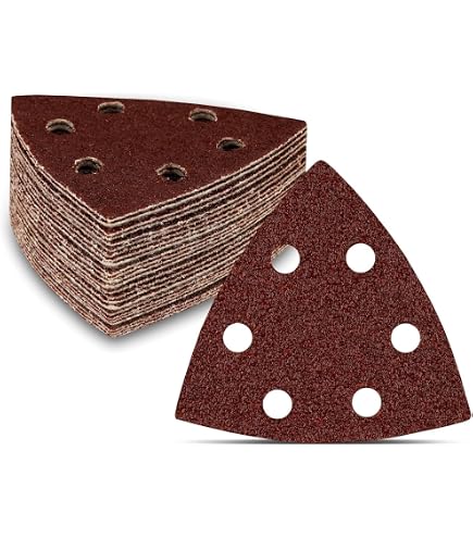 Faithfull Triangular Sanding Pad – 93mm Velcro Sanding Pad For Oscillating Multi-Tools - View #5