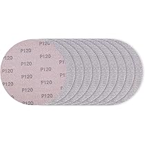 SALI Set van 10 schuurschijven 225 mm - korrel 120 - zelfklevende schijven - schuurpapier voor droogschuurmachines, giraffeschuurmachines, wandschuurmachines, plafondschuurmachines