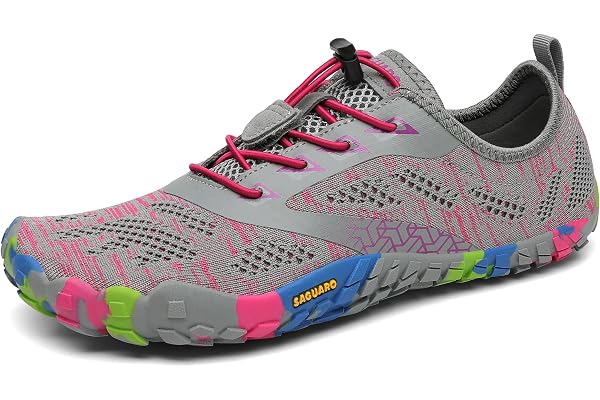 SAGUARO Barefoot Zapatillas Minimalista Ligera Zapatillas de Trail Running para Zero Drop Soles, Gr.36-48