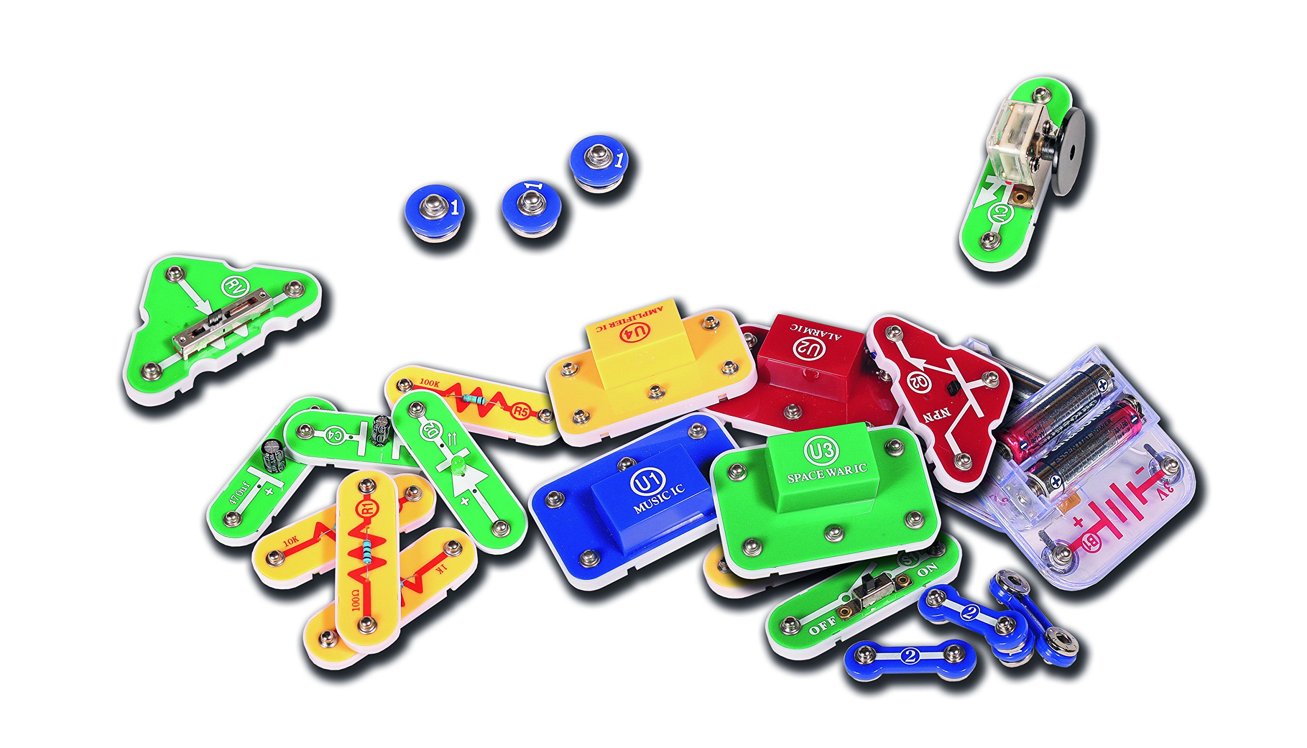 John Adams , Hot Wires: Plug and Play Electronics Set with 100 Experiments!, Science and Stem Toys, Ages 8+ - Imagen 5