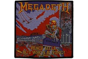 Megadeth Peace Sells Aufnäher Patch Gewebt & Lizenziert !!