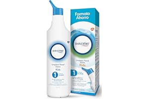 Rhinomer Spray Nasal 100% Agua de Mar, Fuerza Suave 1, Para Adultos y Niños a Partir de 1 Año, 180 ml