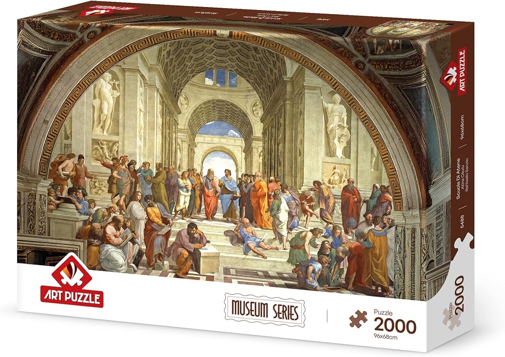 Art Puzzle Atina Okulu 2000 Parça Puzzle