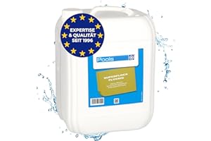 PoolsBest Superflock flüssig 10kg I hochkonzentiertes Flockungsmittel für Pool I Trübungsentferner für klares Poolwasser I Pool Flockungsmittel für Sandfilter I hochwertiges Flockungsmittel
