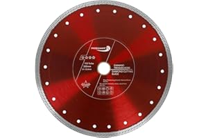 PRODIAMANT Disco de corte diamantado Premium gres fino 300 mm x 30 con anilla 25,4 mm Disco de corte diamantado 300mm para máquinas de mesa