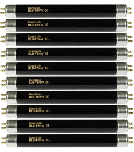 2-Pack UVBrite® T5 6W Blacklight Bulbs  365nm  For Safescan G 1068906
