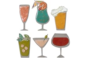 SIZZIX Set di Fustelle Thinlits 24 pz 664435, Happy Hour di Tim Holtz