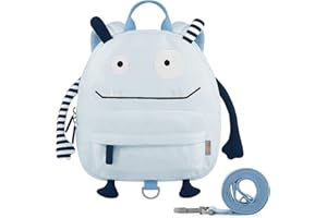 GAGAKU Mini plecak dziecięcy z paskiem na klatkę piersiową, kreskówkowy wzór 3D