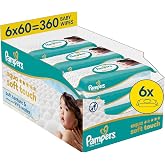 Pampers Aqua Soft Touch Bebek Islak Havlu 6 Paket 360 Yaprak
