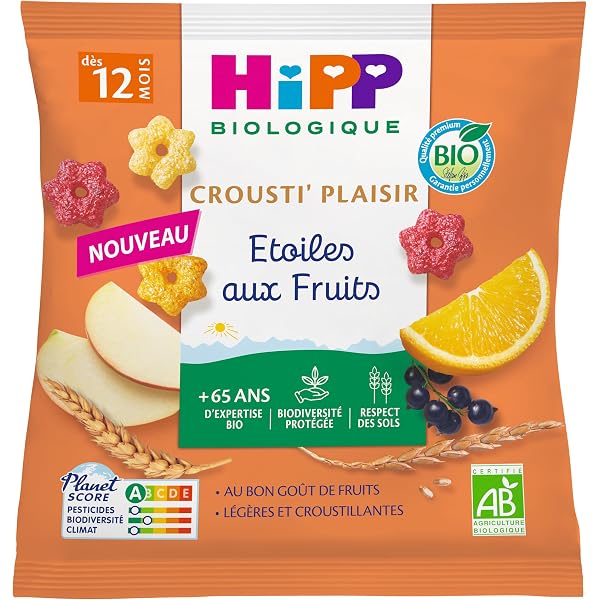 Snack Bébé GOOD GOÛT Amuse-bouches Sans Gluten - Dès 10 Mois - Lentille Corail, Maïs, Avoine - Bio - Format Nomade