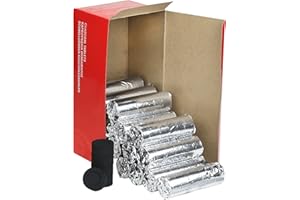 NKlaus Räucherkohle Großpackung 120 Schnellanzündende Weihrauch Holzkohle-Tabletten Ø 27mm - gleichmäßiges abbrennen einfache Handhabung und saubere Verwendung. Auch für Shisha 1204