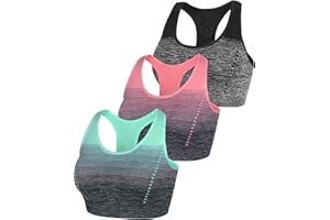 Sykooria Sujetador Deportivo Mujer Sujetador Inalámbrico con Almohadillas Extraíbles para Yoga, Fitness, Corriendo