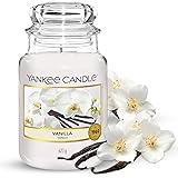 Yankee Candle Vanilla Candela Profumata In Giara Grande, Vaniglia