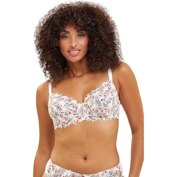Sans Complexe--Slip ARUM MOSAIC Imprimé feuilles graphiques
