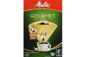 , misura 1 x 4 Gourmet Melitta Aroma Zone Filterbags, confezione da 80
