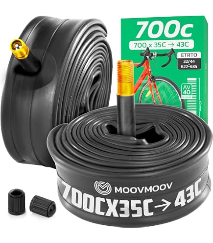 Loxan 2 Camere D'Aria Per Bici E Scooter Elettrico - 35,5 X 5,4 Cm (14 X 2,125) - Con Valvola Angolata - Compatibili Con Jetson, Gotrax