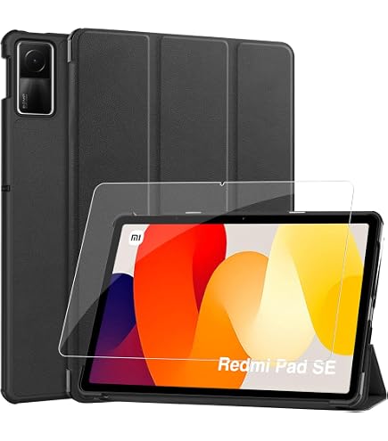 Coque Antichoc Pour Xiaomi Redmi Pad 2 11 Pouces (2025) - Housse Étui Avec Support Intégré, Protection Renforcée - Gris Et Vert