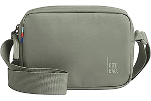 GOT BAG Borsa a tracolla Borsa a tracolla in Ocean Impact Plastic | Borsa a tracolla idrorepellente | Elegante borsello tracolla per cellulare Piccola con tracolla regolabile