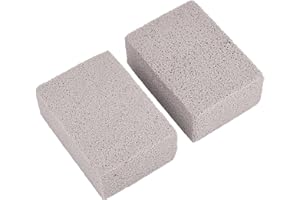 Lezevn Grill Cleaning Bricks Grill Griddle Stone Cleaning Bricks Ecological Stone Cleaner Magic Stone Removing Grease and Stains for BBQ Grill Grates Sink Pool (2)
