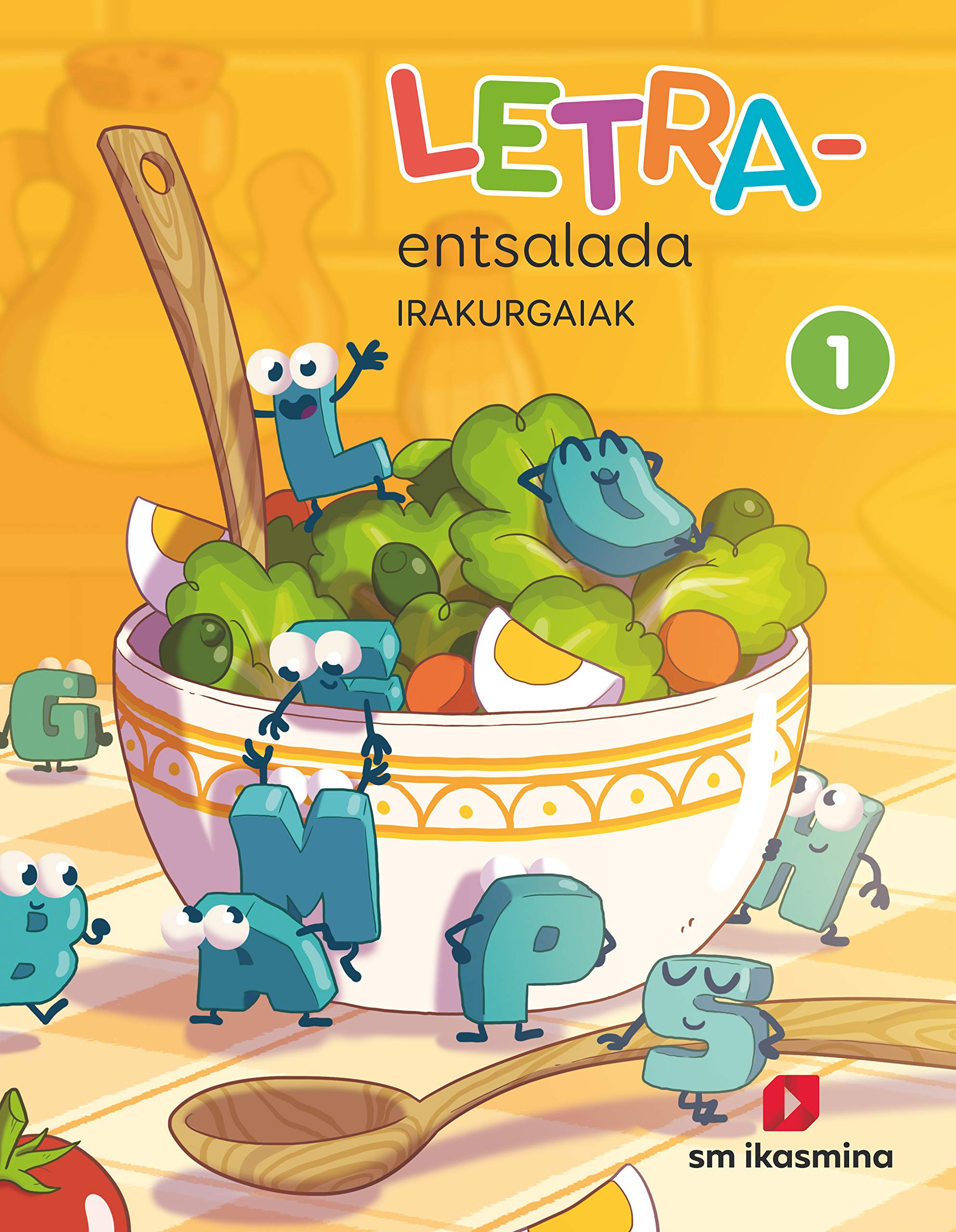 Letra-entsalada. Irakurgaiak. 1 Primaria. Ikasmina