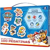 LUDUM MALET&Iacute;N 100 PEGATINAS PATRULLA CANINA