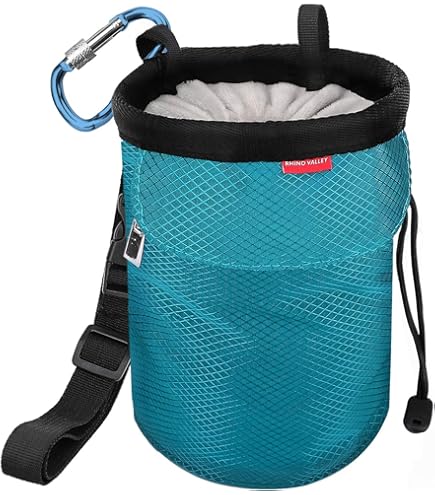 Bolsa Magnesio Cepillo Kit De Escalada Igoera - Bolsa De Magnesio, Cepillo Y Bola De Tiza Para Boulder Carbonato De Magnesio
