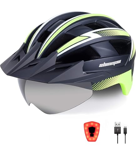 Shinmax Fietshelm voor dames en heren, urban fietshelm voor volwassenen, lichte helm, fietsen, steden, straat, fietshelmen, veiligheidsbescherming, fietshelm, maat (Melkachtige thee, Large
