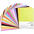 OFIXO (Pack of 50 Sheets) Colour Printing Papers/Art and Craft Paper / A4 Sheets Double Sided Coloured Mix (Assorted) 10 Colors x 5 Sheets Each Colour) for Art & Craft Work