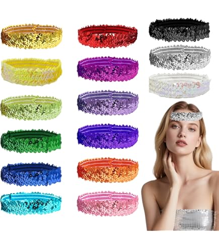 Fasce Da Donna Con Perle Strass Cerchietto Per Capelli Spesso Alla - Foto 3