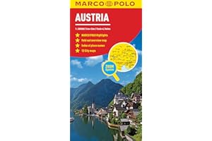 US POLO ASSOCIATION Austria Marco Polo Map (Marco Polo Maps)