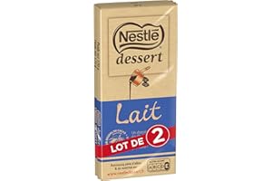 Nestlé Dessert - Lait - Tablette de 170 g - Lot de 2