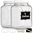 Folinstall 2 Pack Screw Square Jars