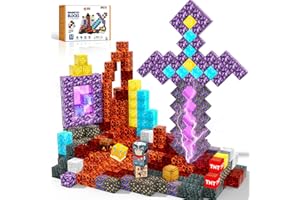 obakaer Magnetic Blocks, Magnetic Building Blocks for Kids, Toddlers Cubes Toys for 3+ Year Old Boys Girls, Montessori Sensory Magnet Toys for Kids 4-8 5-7 Birthday Gifts 52pcs