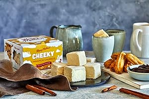 Cheeky Cinnamon Churros | Happy Mallows Gourmet Marshmallows | 100% Handmade | 100% Family Run (1 x 120g Box)