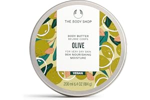 The Body Shop Olive Body Butter unisex, Olive Körperbutter 200 ml, 1er Pack (1 x 200 ml)