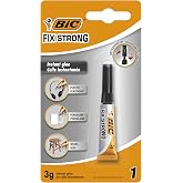 BIC Fix Strong S&uuml;per G&uuml;&ccedil;l&uuml; Japon Yapıştırıcısı 3 Gr 1'li Blister