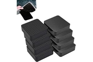 Syylqyr 80 PCS Rug Gripper for Carpet, Non Slip Matting for Wooden Floors, Stop Rug Moving on Carpet, for Carpeted Floor Stair Sofa Cushion Car Boot LinersBlack