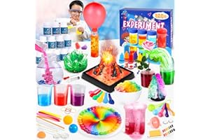 Gontence 120+ Esperimenti Scientifici per Bambini, Esperimenti di Chimica, Giochi Bambini 6 7 8 9 10 10 12 Anni, Regalo Bambina Bambino
