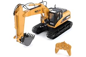RLS Huina RC-remote control construction excavator Digger 1:14 scale die cast Toy for Boy and Girls