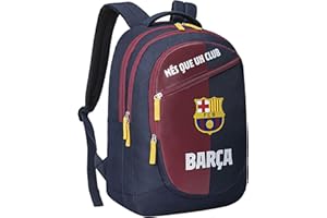 F.C. BARCELONA Sac à dos scolaire 3 compartiments Barça - Collection officielle FC Barcelone