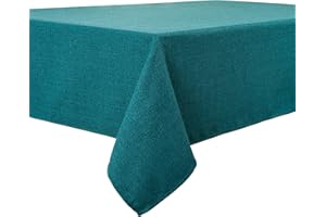 BALCONY & FALCON Tovaglia Antimacchia, Tovaglia Rettangolare Tovaglia Impermeabile Tovaglia Elegante per Natale Compleanno