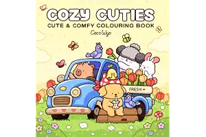 Cozy Cuties: A Cute and Comfy Colouring Book (Coco Wyo)