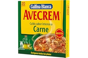 Gallina Blanca Avecrem Carne, 20 Pastilas