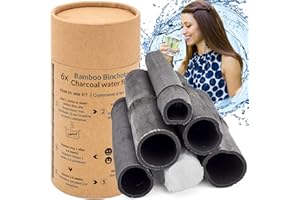 Orinko Organiczny Binchotan x6 | Aktywny Węgiel Binchotan z Bambusa do Filtrowania Wody w Dzbanku | Odstaw Butelkowaną Wodę na Rok z naszym Węglem Aktywnym [Gwarancja Zwrotu Pieniędzy]